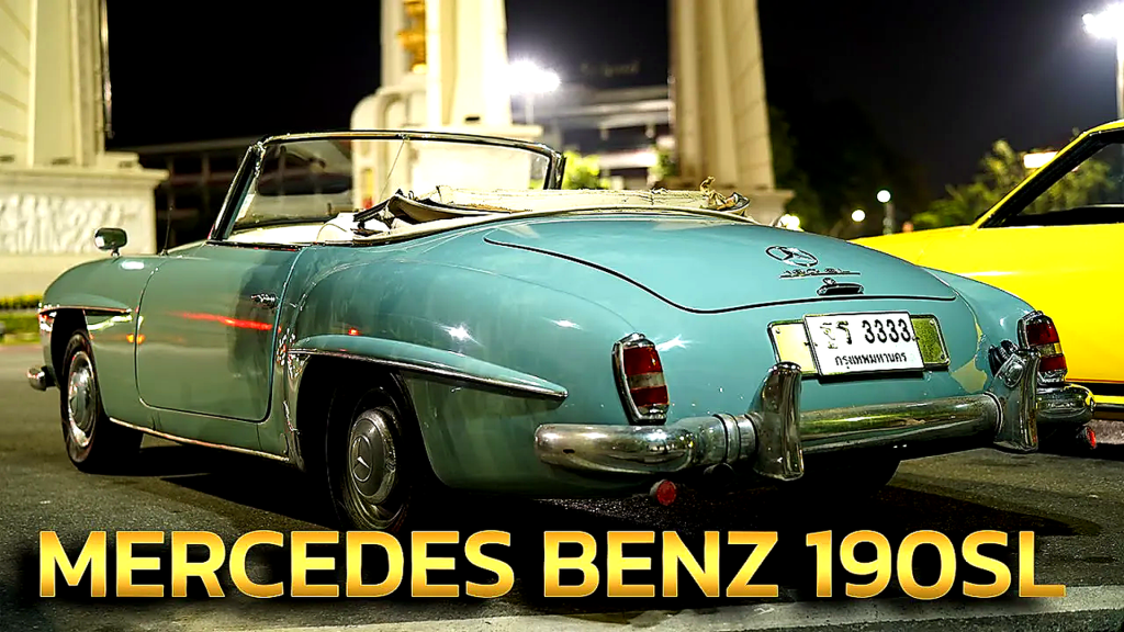 Mercedes Benz 190SL - article illustration