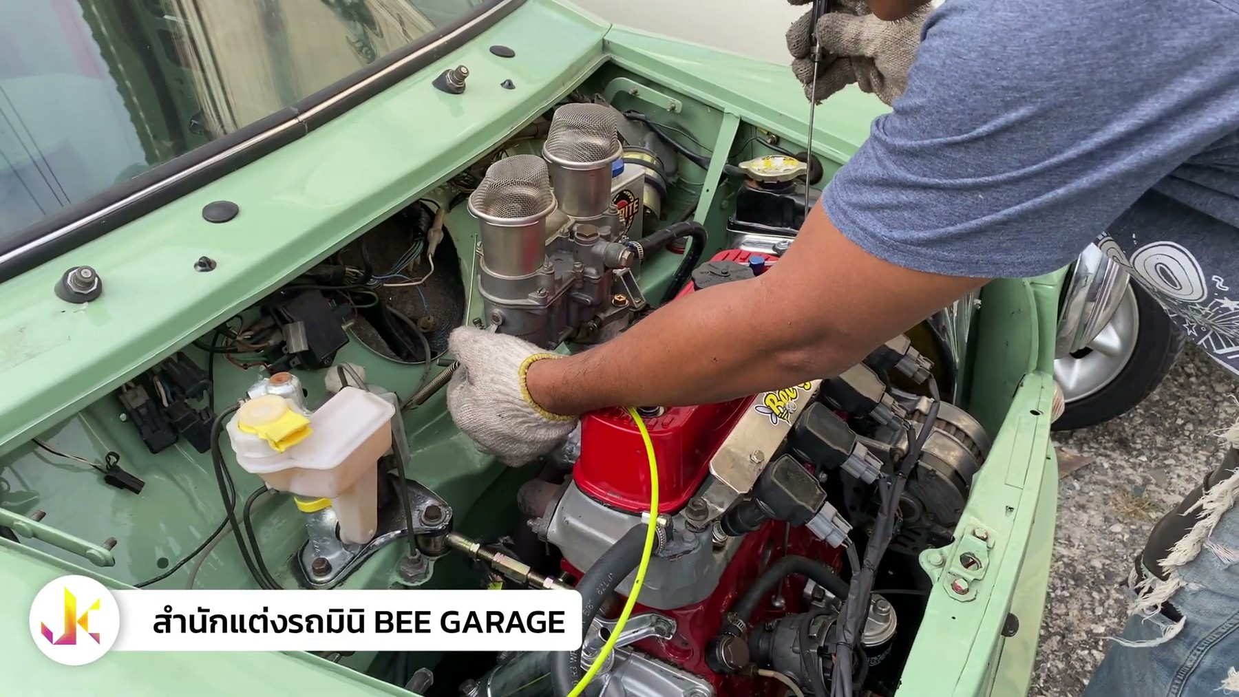 คนคลาสสิค - บุกสำนักแต่ง Bee Garage แต่งรถมินิ 2
