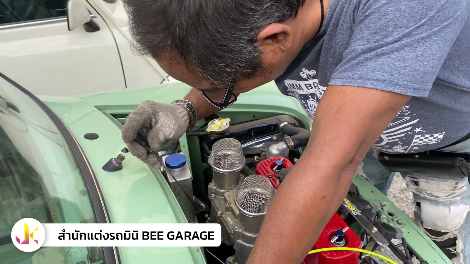 คนคลาสสิค - บุกสำนักแต่ง Bee Garage แต่งรถมินิ 3