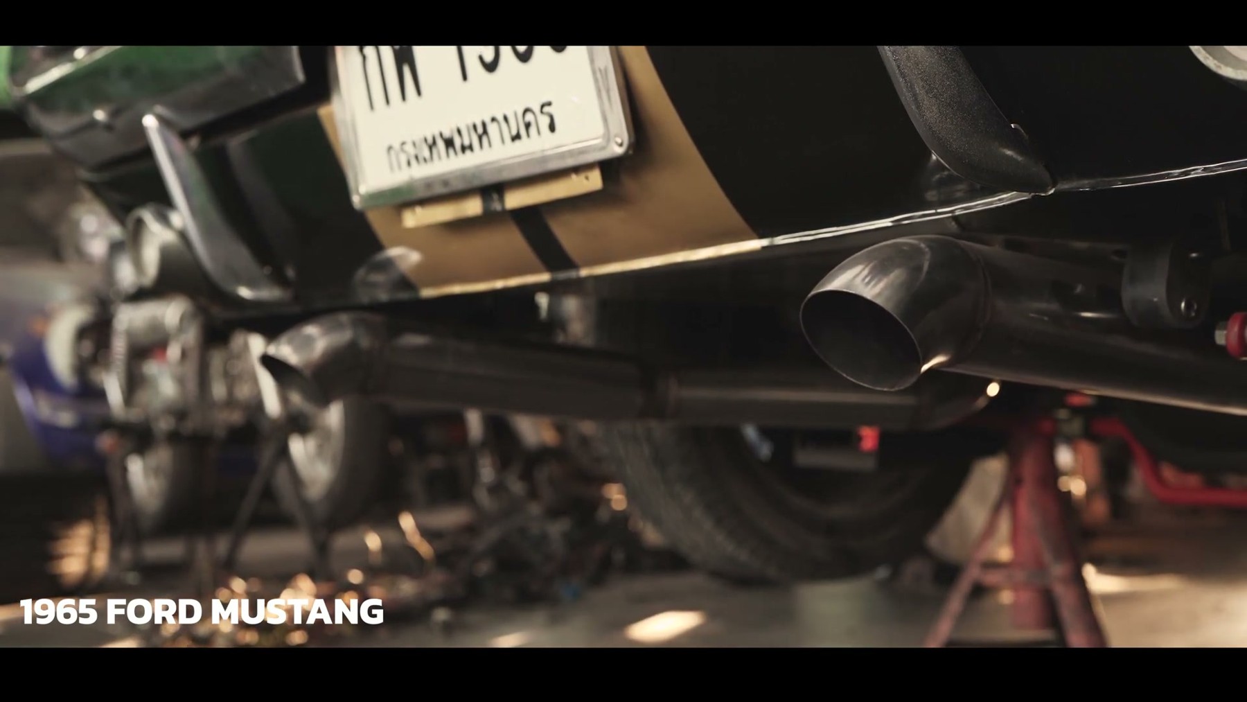 เปลี่ยนหัวใจกับทำช่วงล่าง1965 FORD MUSTANG 5