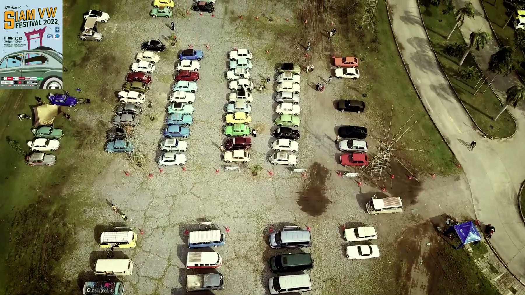 Siam vw Festival 2022 ( มหกรรมรวมพลคนรักโฟล์ค) ครั้งที่ 11 2