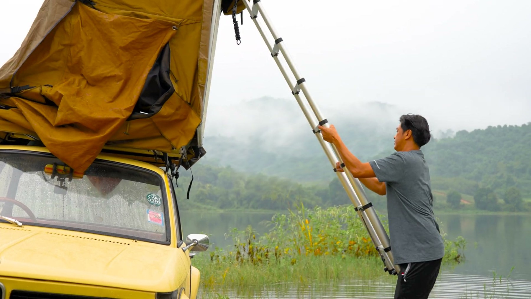 CAR CAMP อ่างเก็บน้ำห้วยท่าเคย ราชบุรี 3