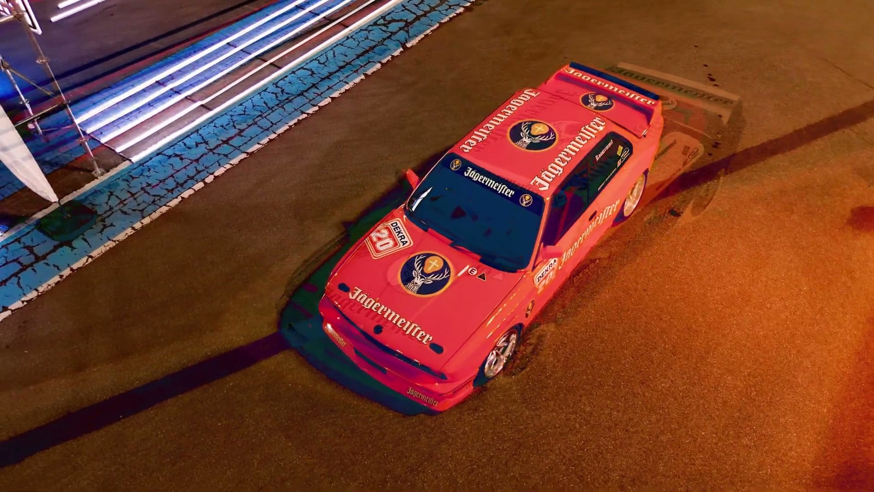 E30 2 door (1990) ไฟท้าย 3 ชั้น - Jägermeister DTM M3 2