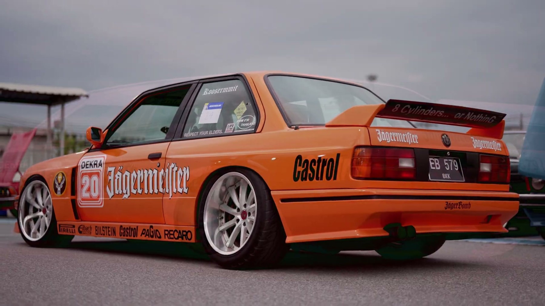 E30 2 door (1990) ไฟท้าย 3 ชั้น - Jägermeister DTM M3 6