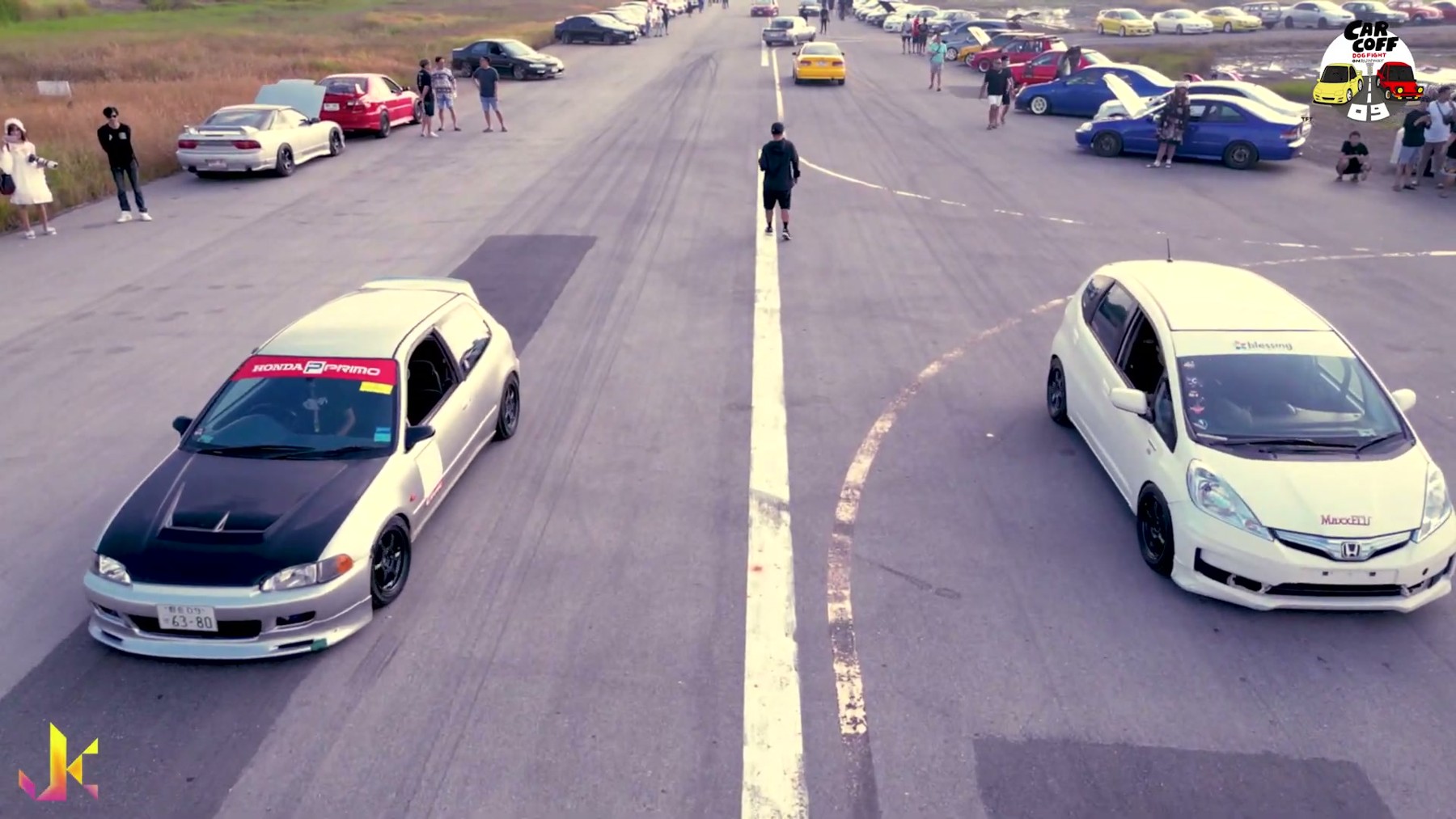 Cars & Coffee DogFight On Runway #1 1