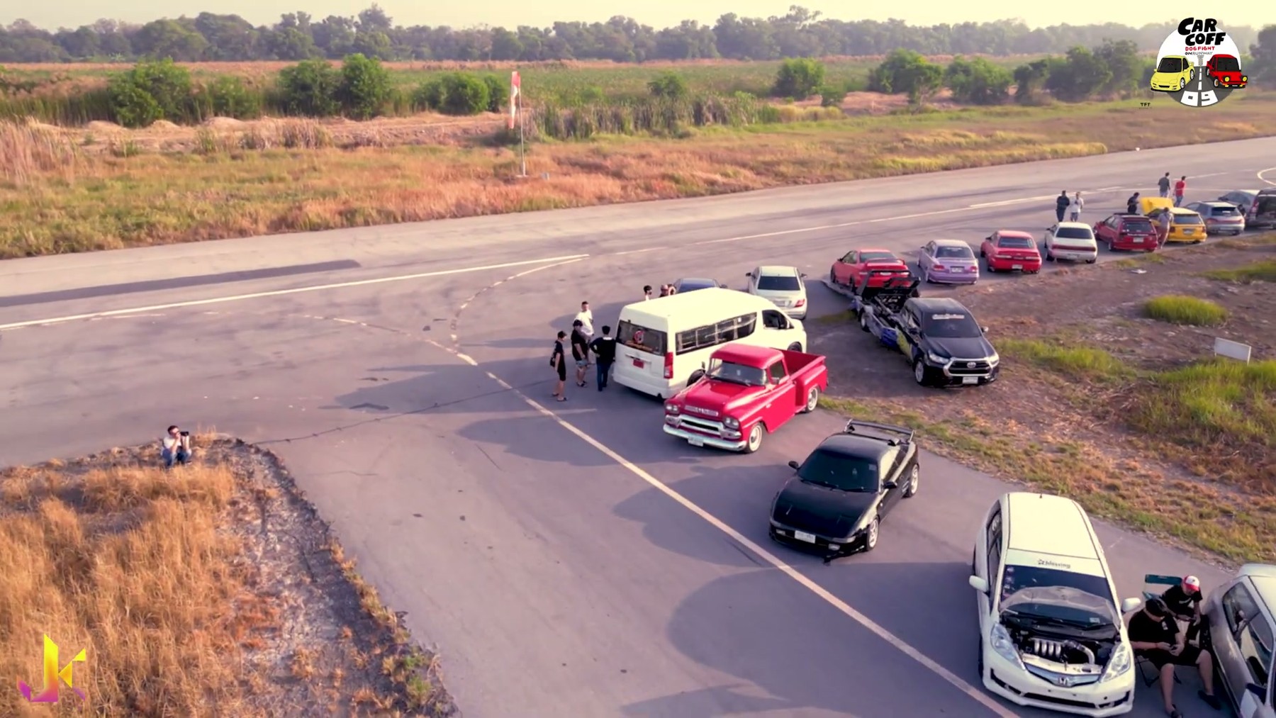 Cars & Coffee DogFight On Runway #1 4