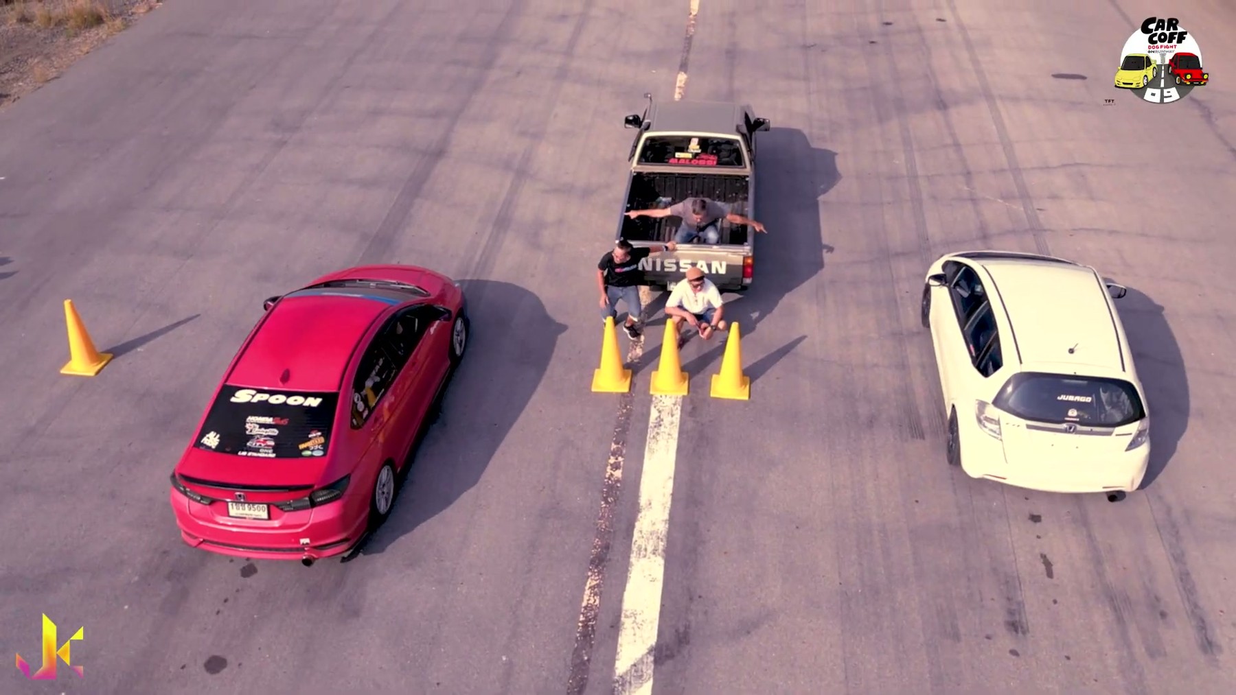 Cars & Coffee DogFight On Runway #2 4