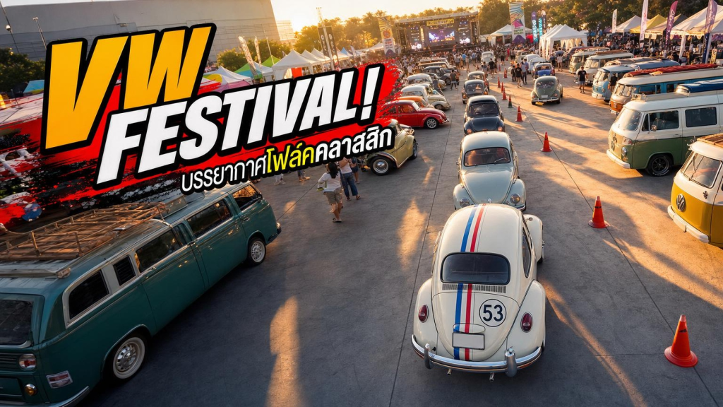 บรรยากาศงาน Siam VW Festival 2023 - article illustration
