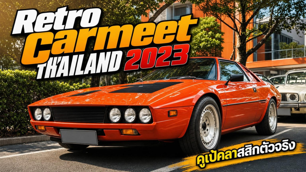 Retro Carmeet THAILAND 2023 - article illustration