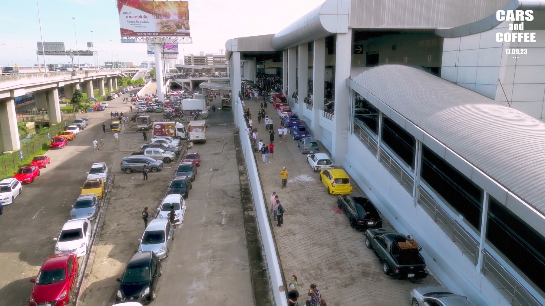 Cars And Coffee Impact Muang Thong Thani (Long take) 1