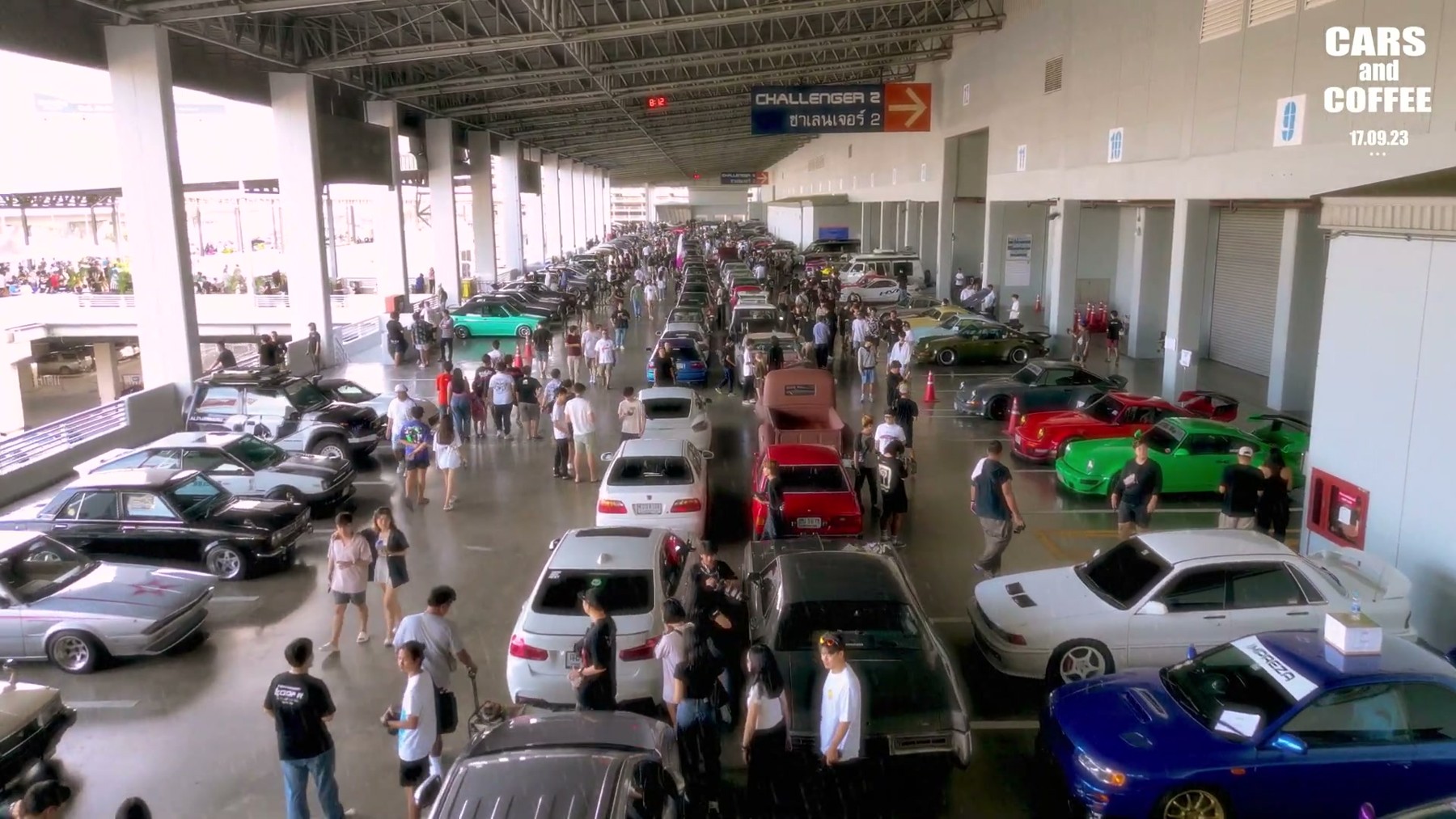 Cars And Coffee Impact Muang Thong Thani (Long take) 2