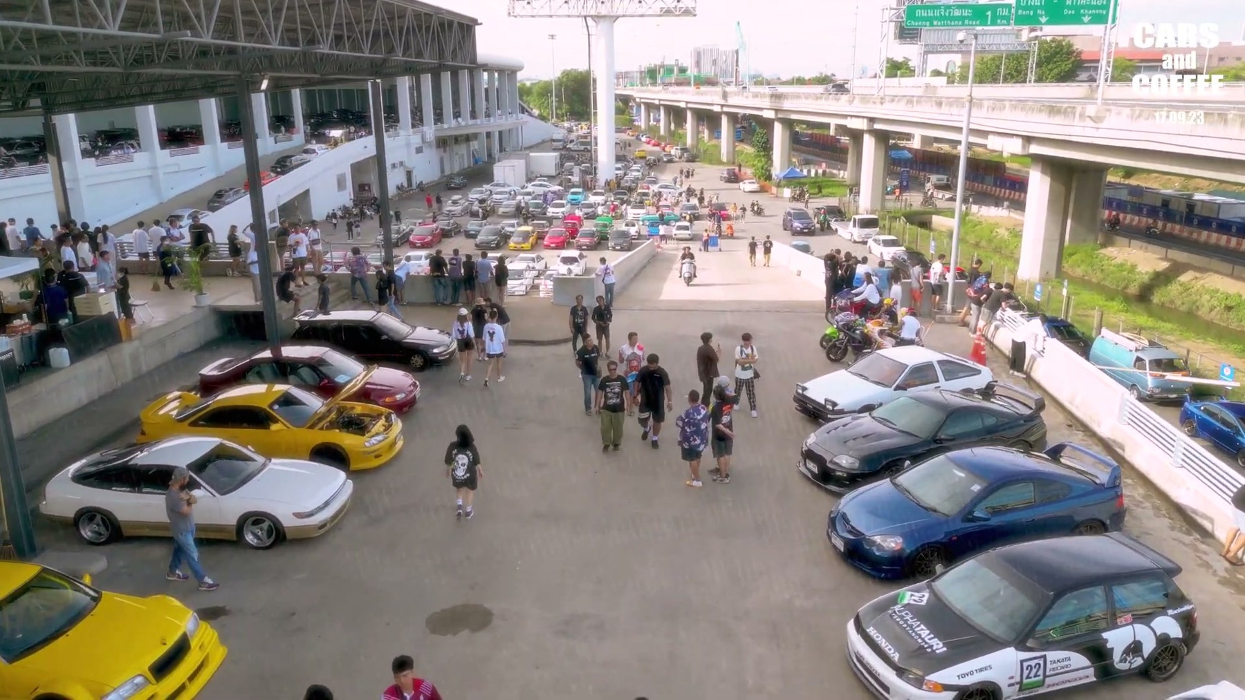Cars And Coffee Impact Muang Thong Thani (Long take) 4
