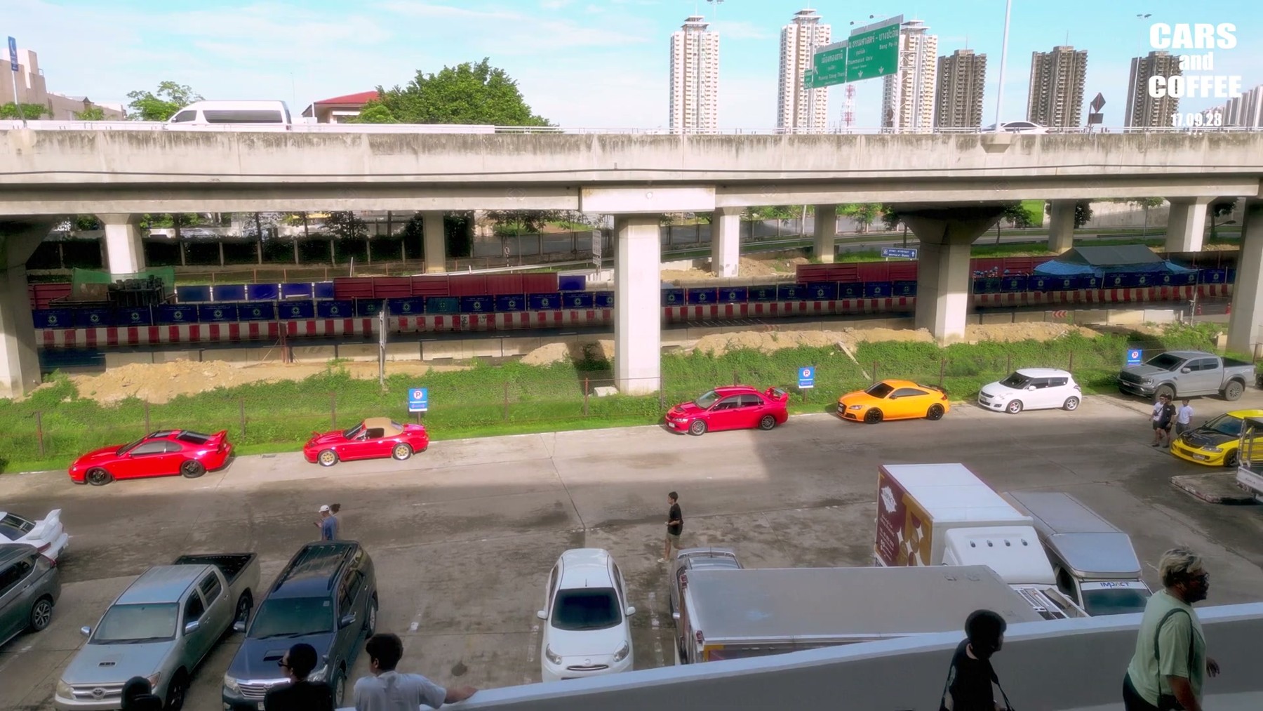 Cars And Coffee Impact Muang Thong Thani (Long take) 6