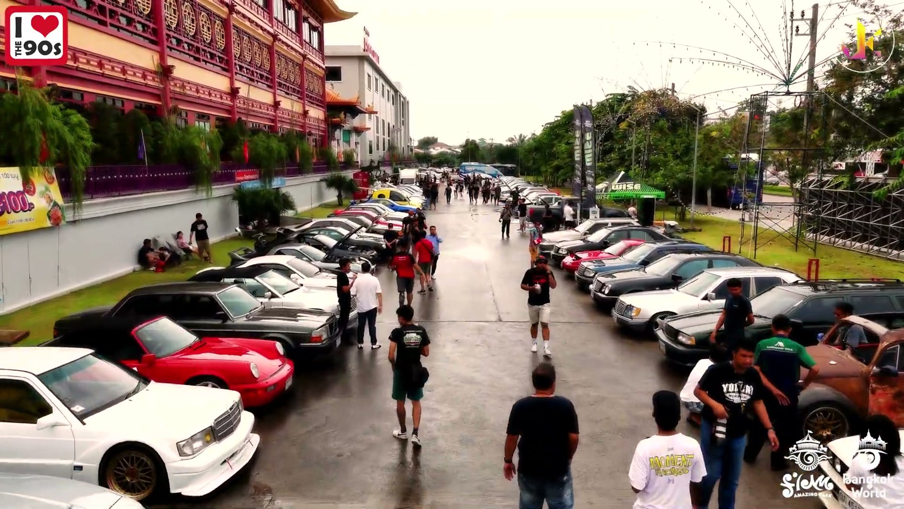 90s Rewind Car meet ซีดานคลาสสิก สีขาว 6