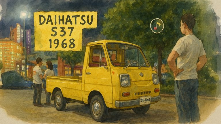 Daihatsu S37 ‘รถกระป๊อ’ ปี 1968 ของพี่ปุ้ย
