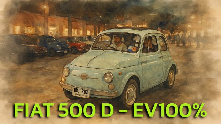 พาชม Fiat 500 EV รถคลาสสิกในร่างไฟฟ้า 100%