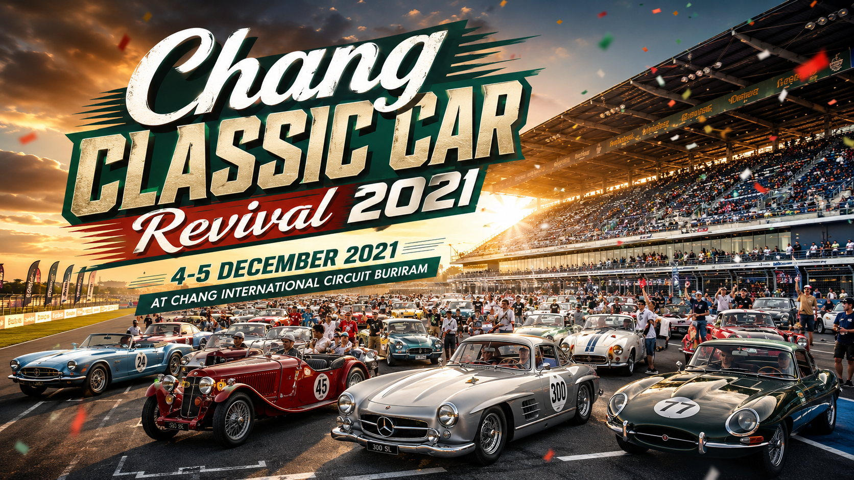 พลัมกับนุก จาก Classic Revival ชวนไปงาน Chang Classic Revival Festival 2021 ที่สนาม Chang International Circuit