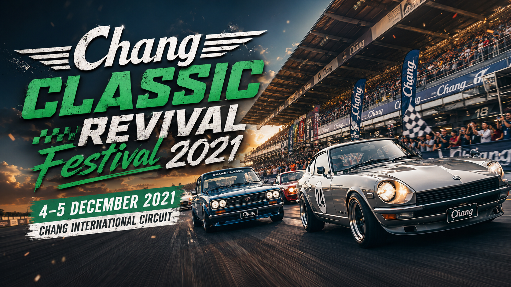 สรุปบทสัมภาษณ์ Chang Classic Revival Festival 2021 งานรถคลาสสิกครั้งใหญ่ที่สนาม Chang International Circuit