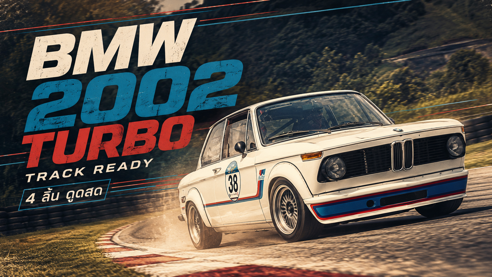 BMW 2002 TURBO พี่สปาย 4 ลิ้น ดูดสด แรงจริง ซ่อมตรงไหนก็ไปต่อได้