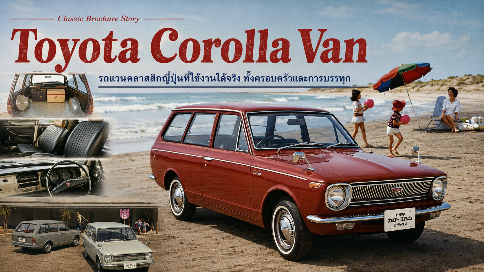 Toyota Corolla Van: รถแวนคลาสสิกญี่ปุ่นที่ใช้งานได้จริง ทั้งครอบครัวและการบรรทุก