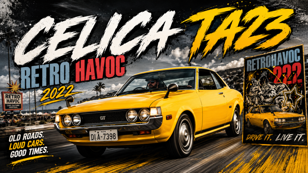 CELICA TA23 - Retro Havoc - article illustration