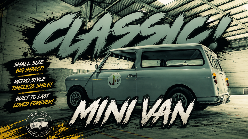 Classic mini van #thailand - article illustration