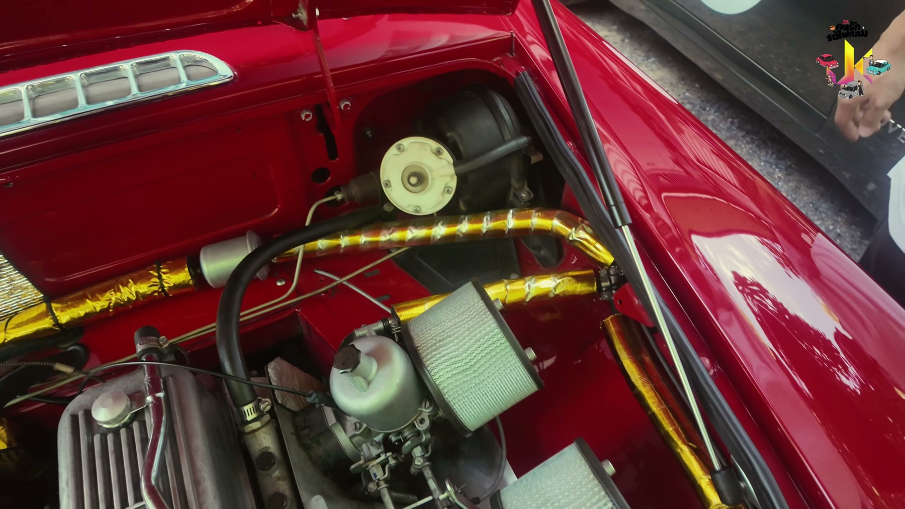 คนรักรถไฟกลม พาทัวร์มิตติ้งรถคลาสสิก Ford Mustang, MG RV8 และ VW Type 2 7