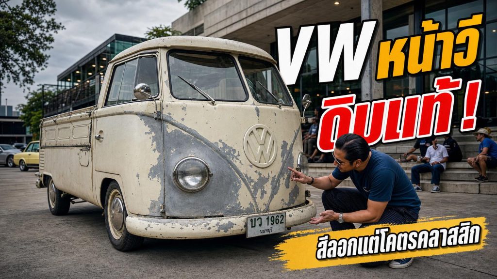 VW หน้าวี ตู้โฟล์ครุ่นแรกสุดคลาสสิคกับเรื่องราวที่คุณอาจไม่เคยรู้ - article illustration